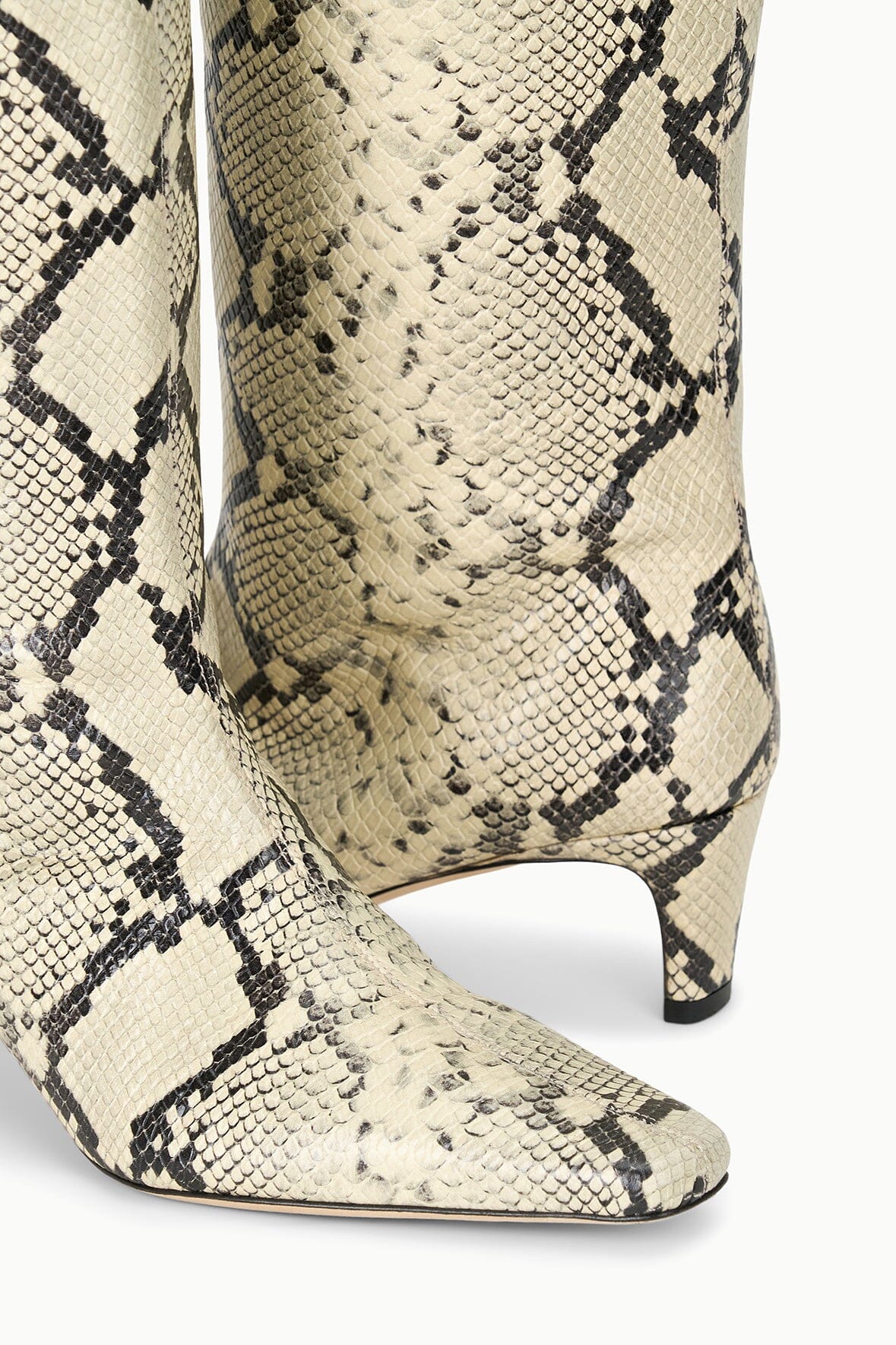 WALLY BOOT | WHITE SNAKE