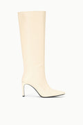 WALLY HIGH HEEL BOOT | CREAM