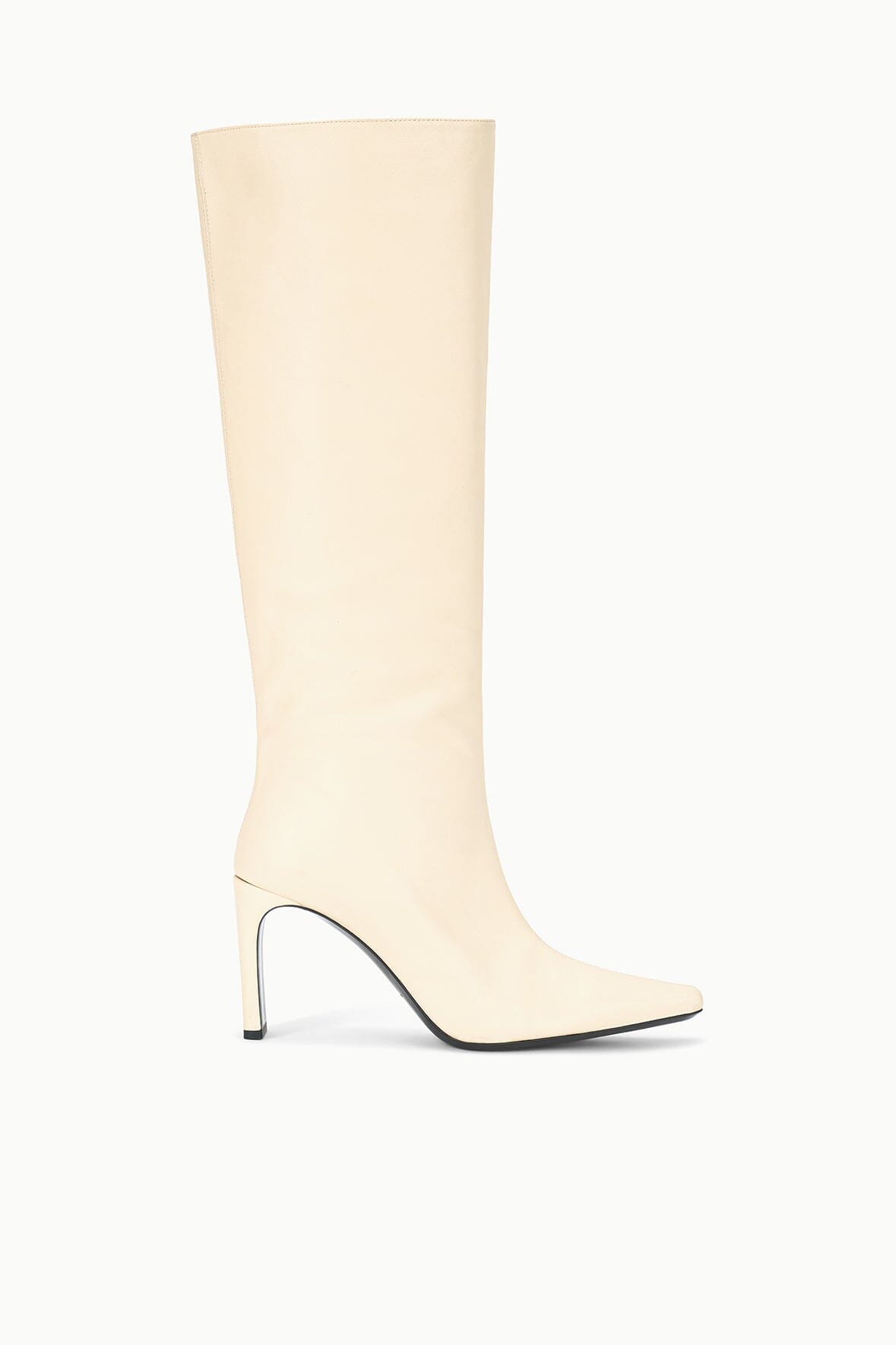 WALLY HIGH HEEL BOOT | CREAM