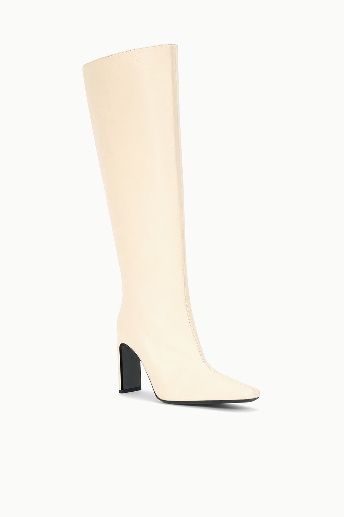 WALLY HIGH HEEL BOOT | CREAM
