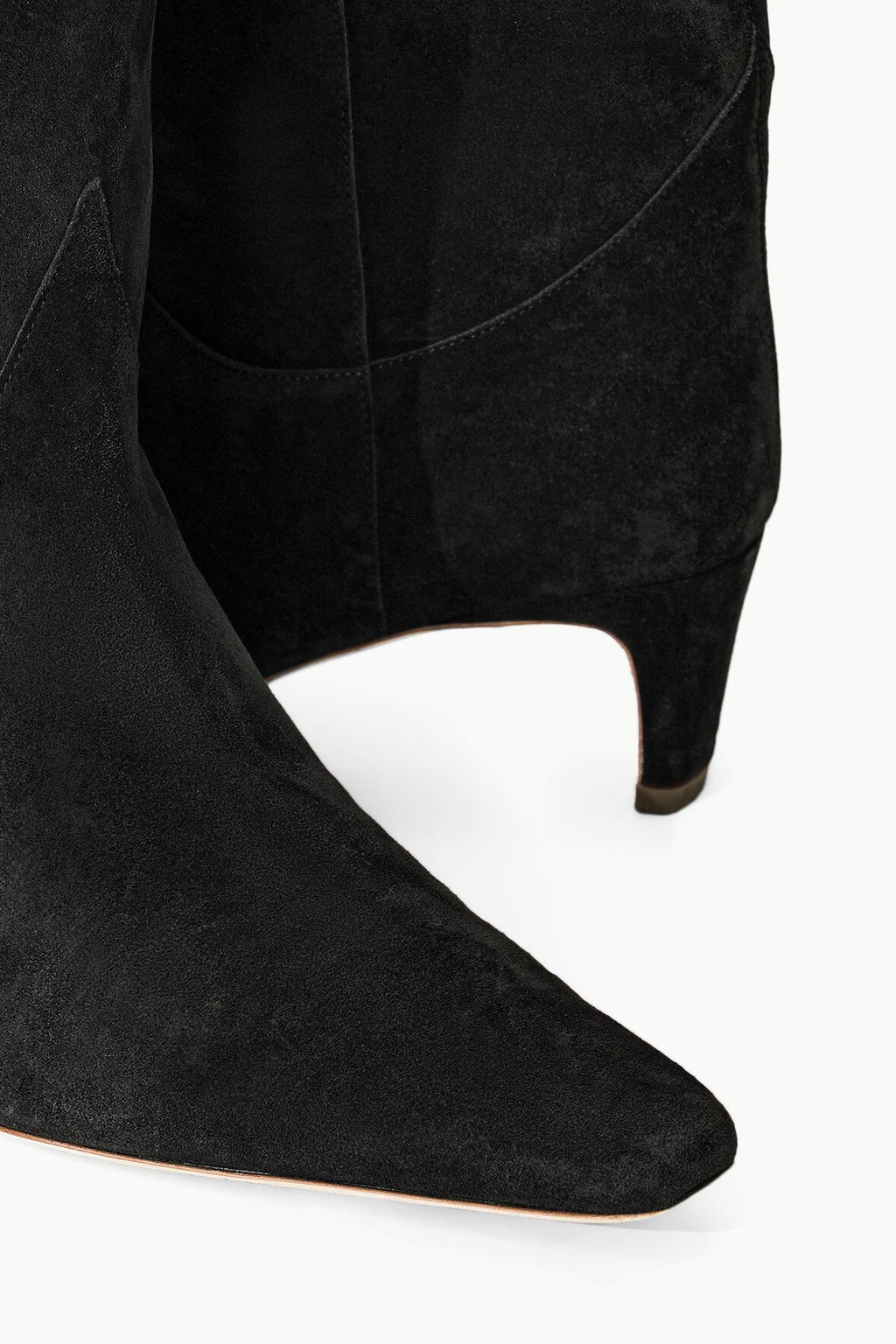WESTERN WALLY BOOT | BLACK SUEDE