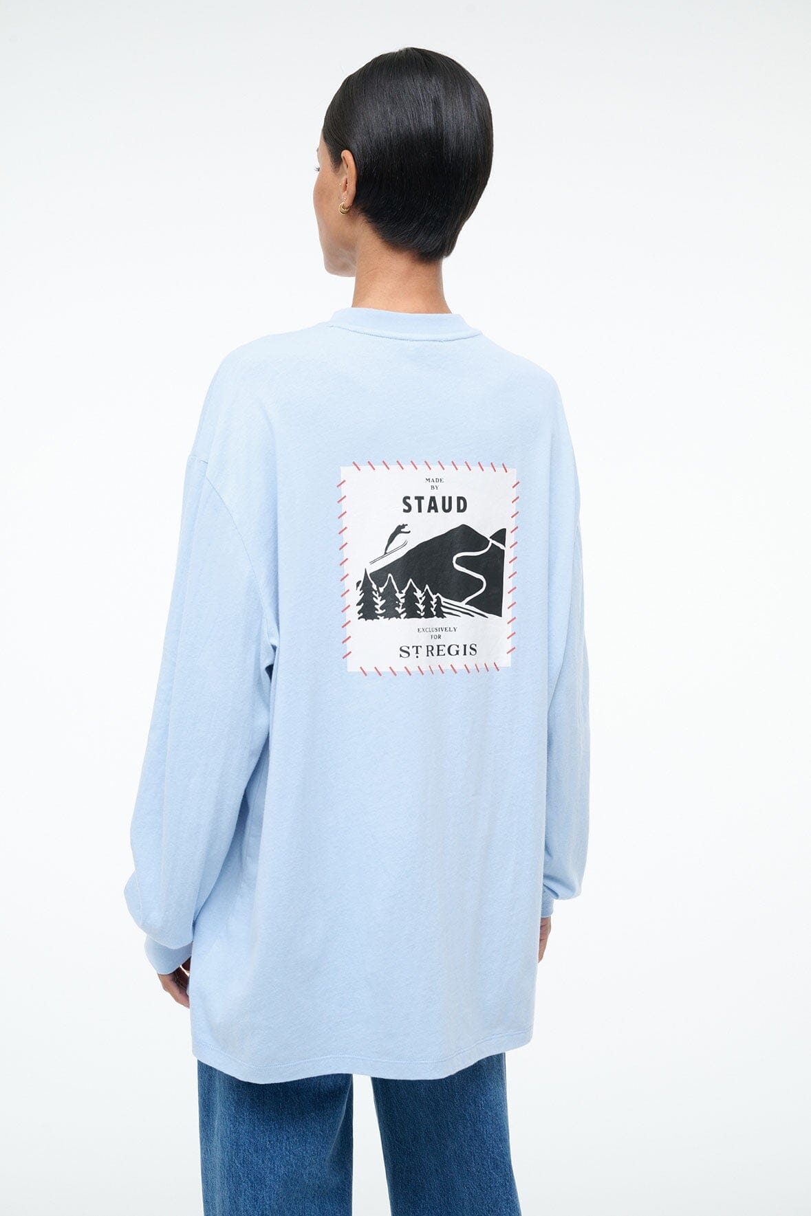 ST. REGIS LONG SLEEVE TEE | GLACIER