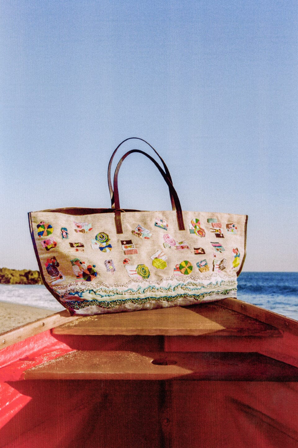 CHRISTOS LARGE TOTE | BEACH DAY